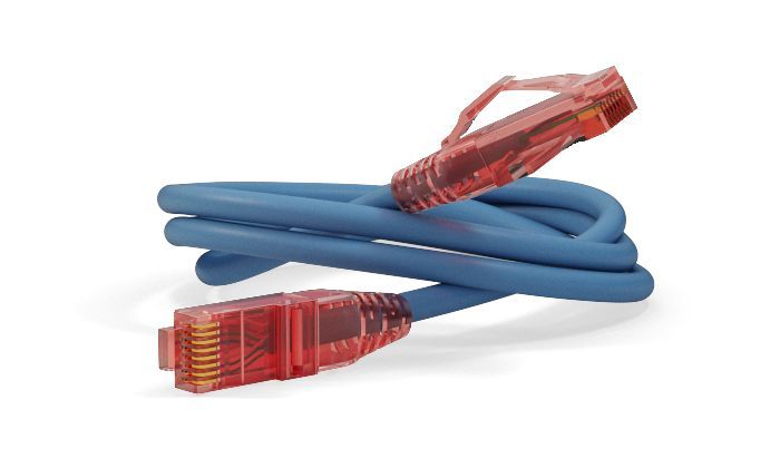 Hyperline PC-LPM-UTP-RJ45-RJ45-C5e-0.15M-LSZH-BL