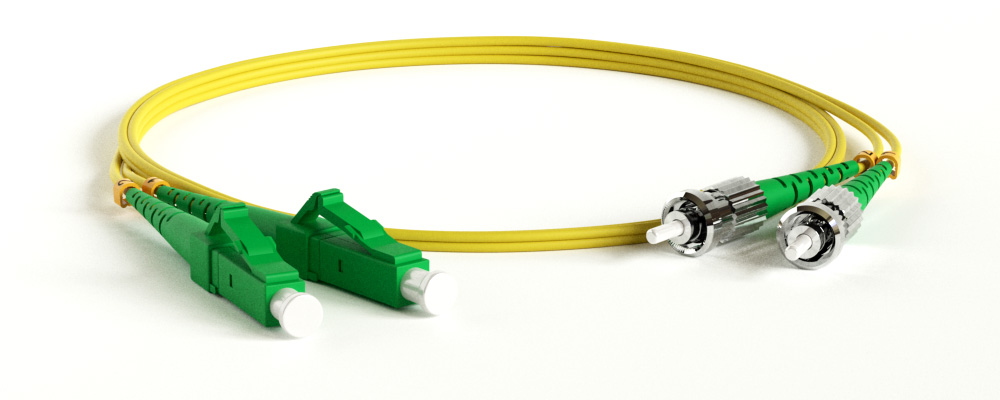 Hyperline FC-D2-9-LC/AR-ST/AR-H-3M-LSZH-YL