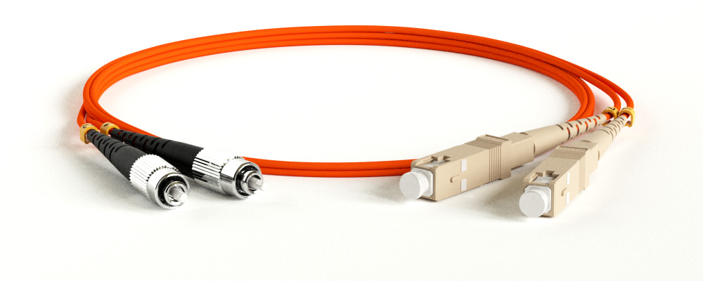 Hyperline FC-D2-50-FC/PR-SC/PR-H-2M-LSZH-OR