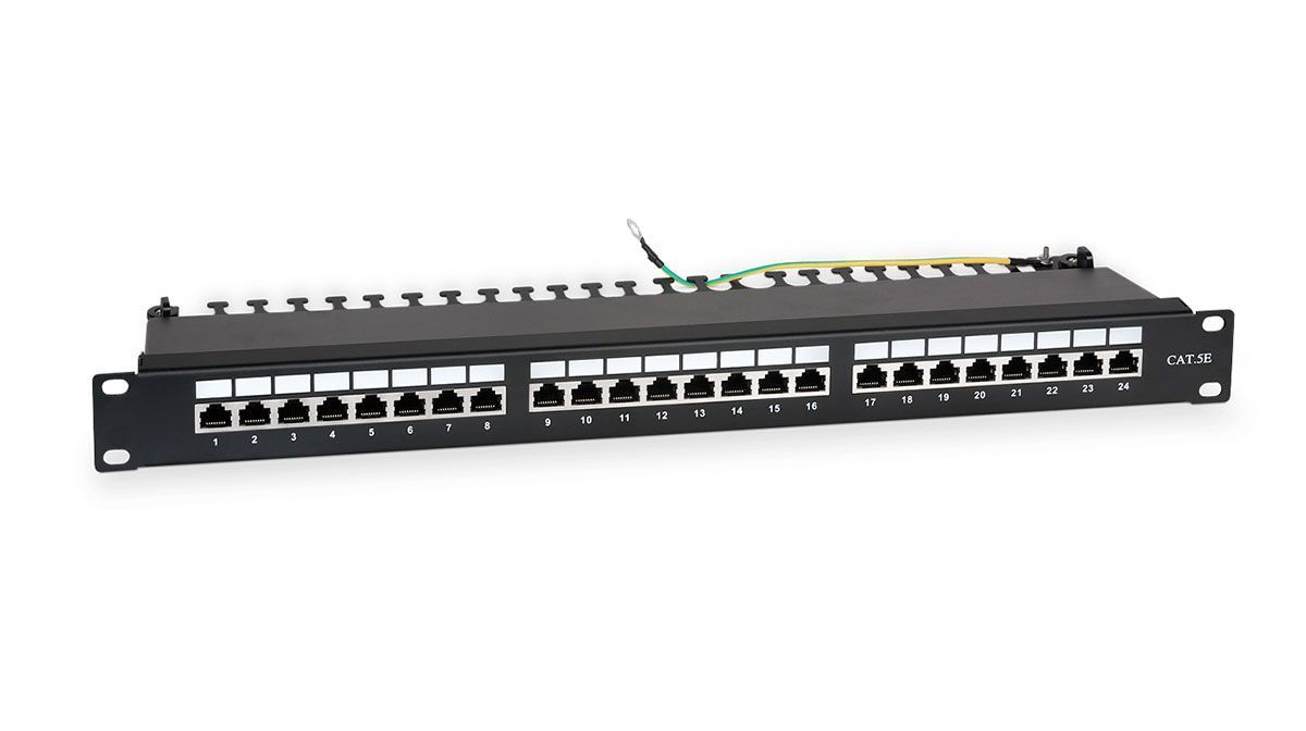 Hyperline WR-PL-24-C5E-SH-D