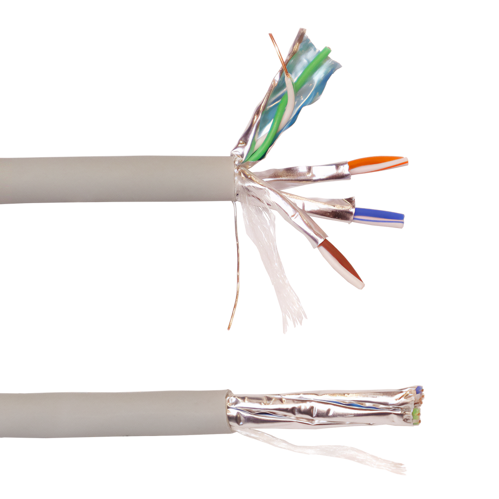 Lanmaster LAN-6AUFTP-HFLT-GY