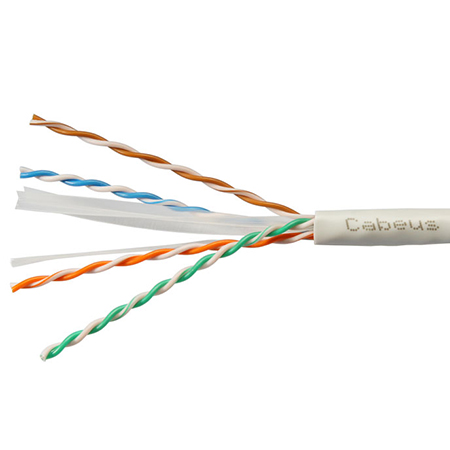 UTP кабель Cabeus (витая пара) категории 6 и 6a