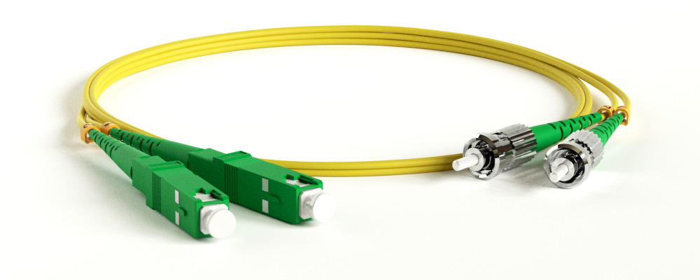 Hyperline FC-D2-9-SC/AR-ST/AR-H-2M-LSZH-YL