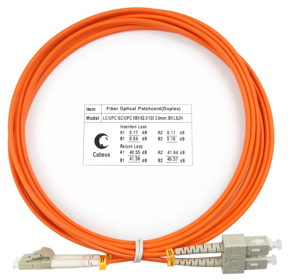 Cabeus FOP-62-LC-SC-3m