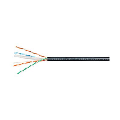 Cabeus UTP-4P-Cat.6-SOLID-OUT-LSZH-UV-100