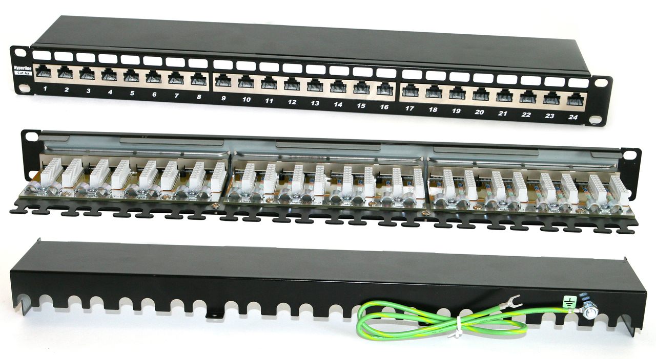 Hyperline PP2-19-24-8P8C-C6A-SH-110D