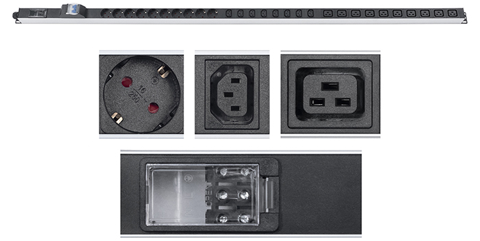 Cabeus PDU-32-10S-10C19-8C13-B-T