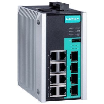 Moxa EDS-G512E-4GSFP-T
