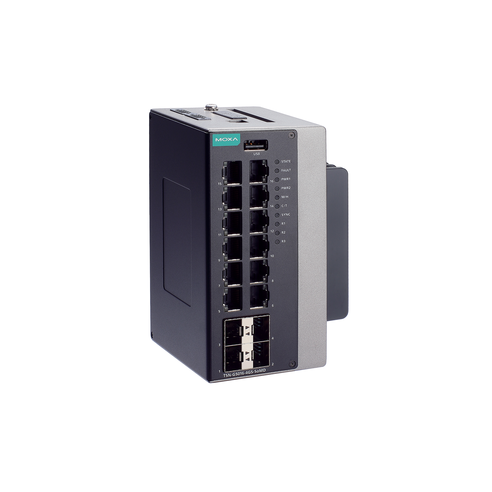 Moxa TSN-G5016-4GS-SoMD-LV-T