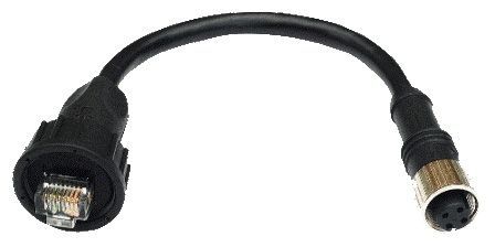 Moxa CBL-M12DFF4PRJ45-BK-10-IP67