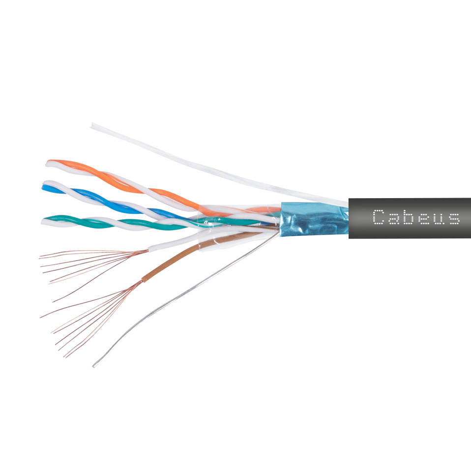 Cabeus FTP-4P-Cat.5e-PATCH-LSZH-BK