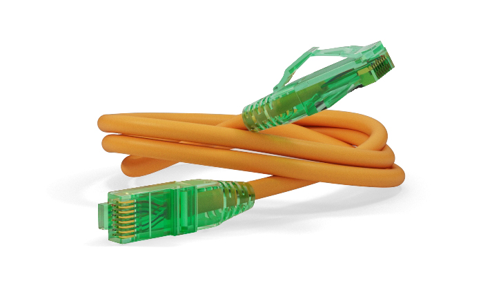 Hyperline PC-LPM-UTP-RJ45-RJ45-C6a-10M-LSZH-OR