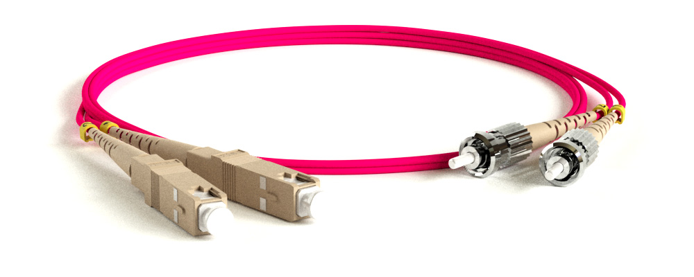 Hyperline FC-D2-504-SC/PR-ST/PR-H-1M-LSZH-MG