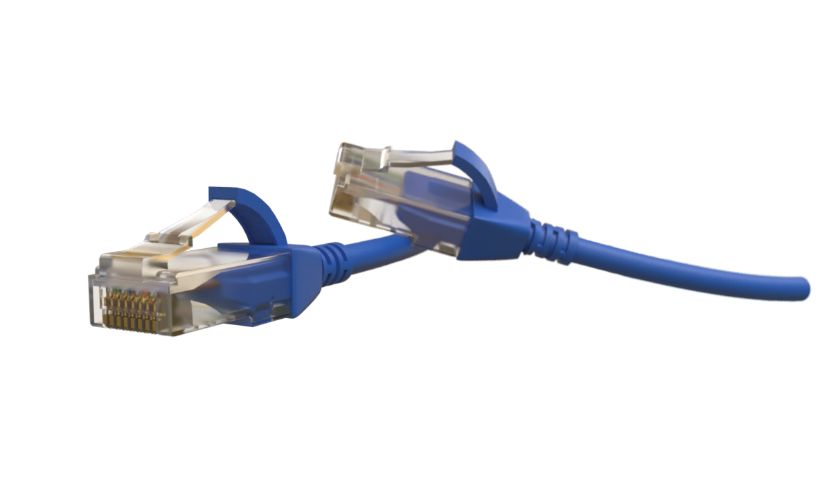 Hyperline PC-LPT-UTP-RJ45-RJ45-C6-5M-LSZH-BL