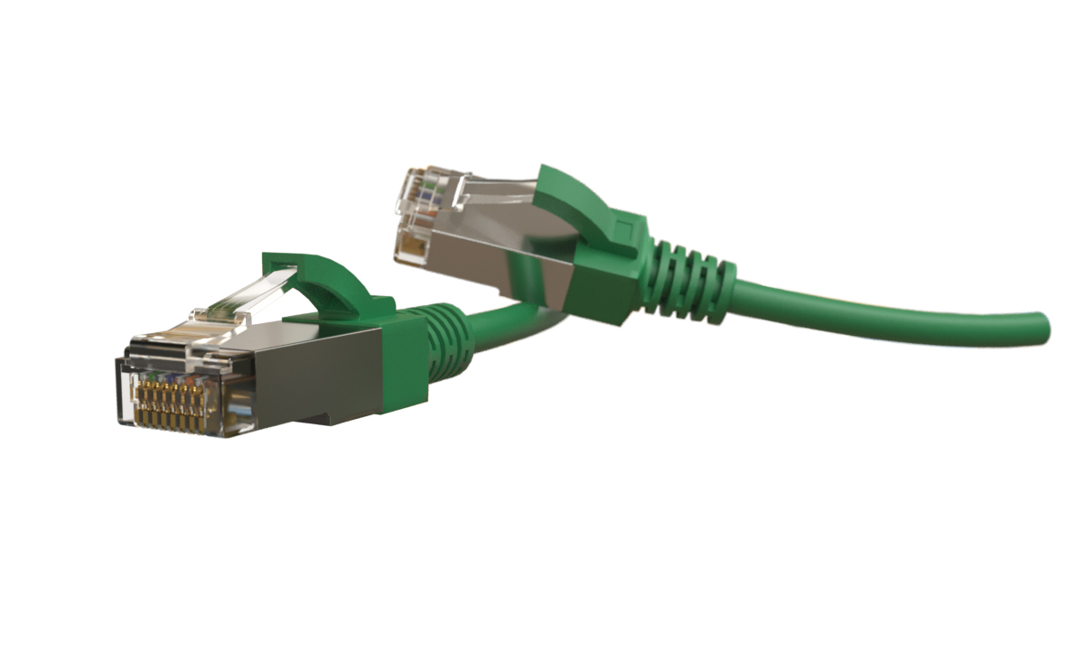 Hyperline PC-LPT-SFTP-RJ45-RJ45-C6-2M-LSZH-GN