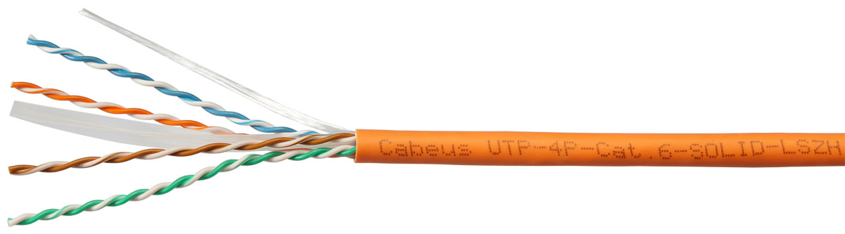 Cabeus UTP-4P-Cat.6-SOLID-LSZH-50