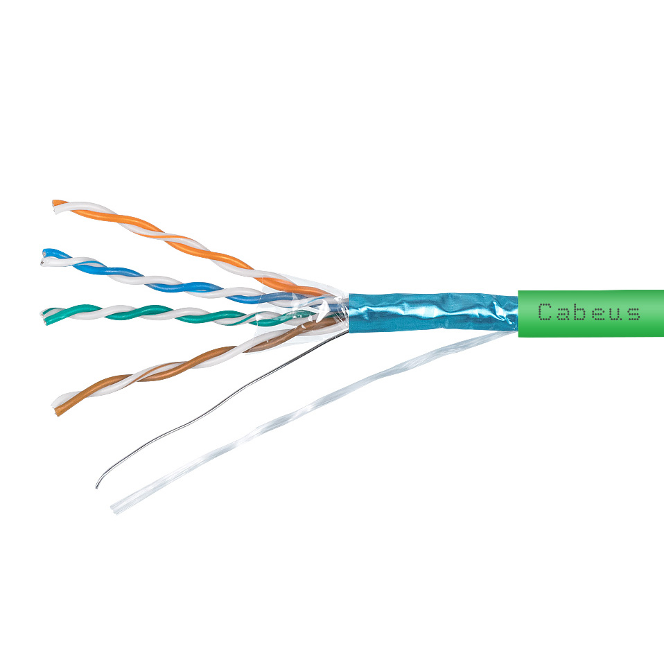 Cabeus FTP-4P-Cat.5e-SOLID-LSZH-GN