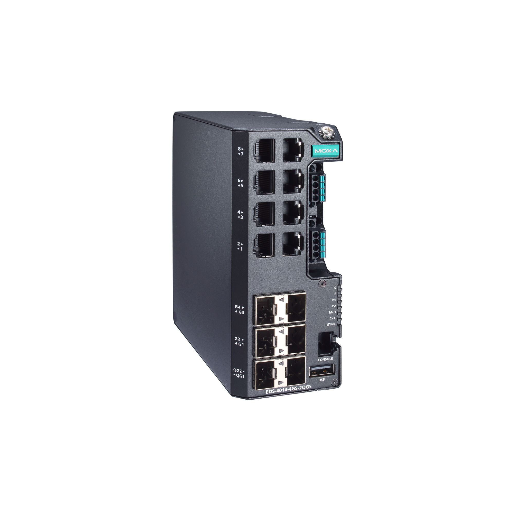 Moxa EDS-4014-4GS-2QGS-LV