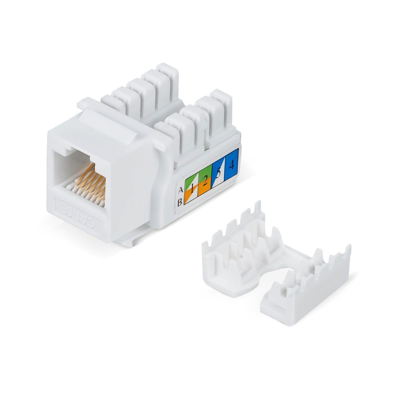 Cabeus KJ-RJ45-Cat.5E-90