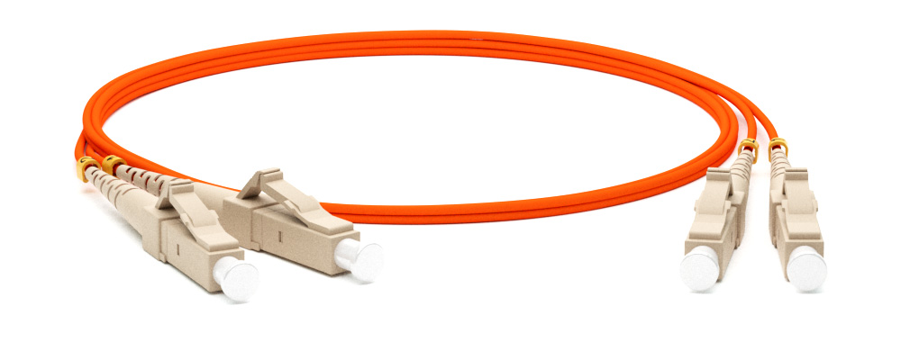 Hyperline FC-D2-62-LC/PR-LC/PR-H-50M-LSZH-OR