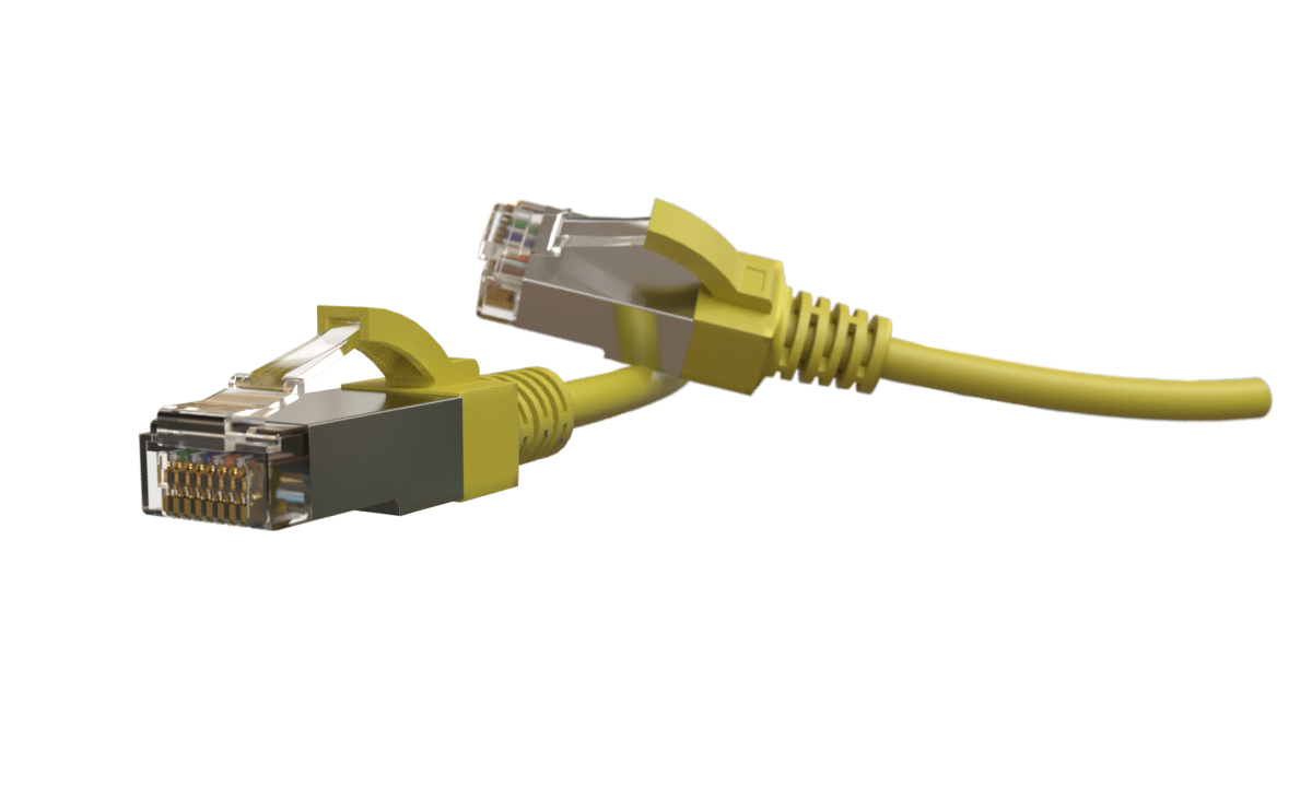 Hyperline PC-LPT-SFTP-RJ45-RJ45-C6-3M-LSZH-YL