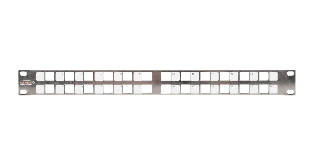 NIKOMAX NMC-RP24-BLANK-AN-1U-MT