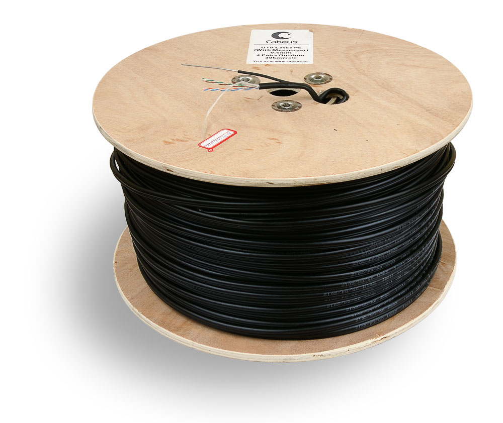 Cabeus UTP-4P-Cat.5e-SOLID-ST-OUT