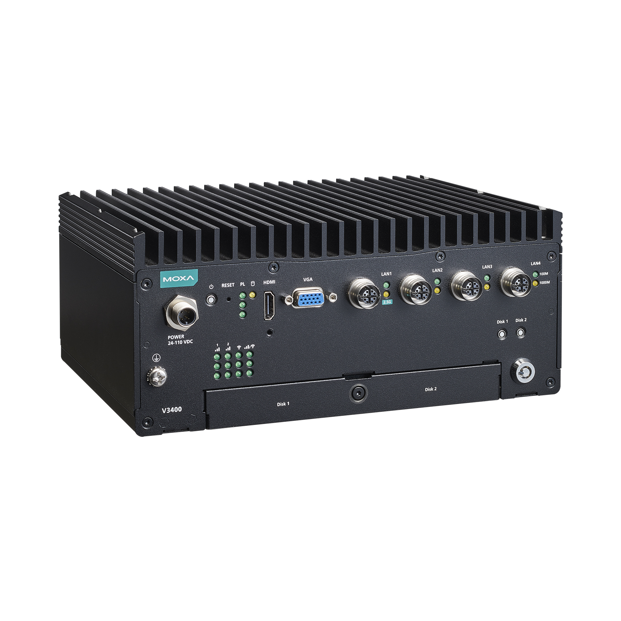 Moxa V3404-TL3-W-CT-T