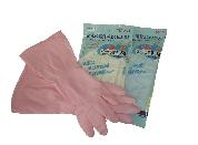 Перчатки TOWA виниловые Без покрытия внутри средней толщины S