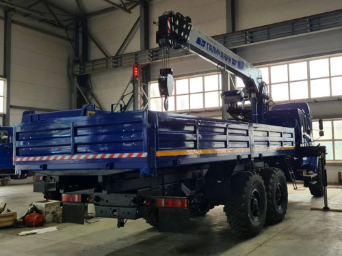 Borus 4221 Автомобиль бортовой с КМУ Галичанин 150 на шасси УРАЛ 4320