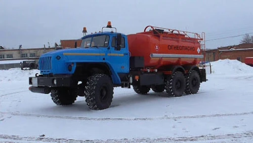 Borus 4251 Автотопливозаправщик АТЗ-12 на шасси УРАЛ 4320