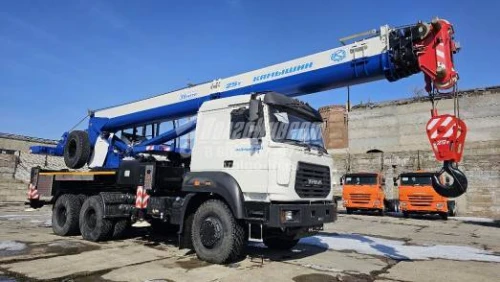 Автокран КС-55713-4К-4 «КАМЫШИН» На шасси УРАЛ-М (6х4)