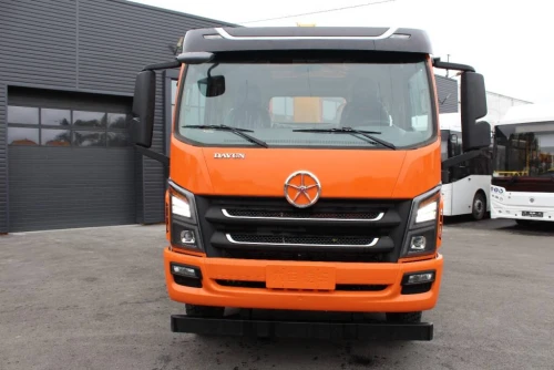 Автомобиль DAYUN CGC1120D грузовой бортовой с КМУ XCMG SQS 125-4