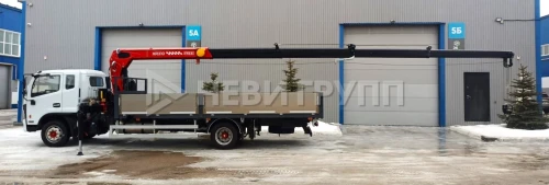 Dongfeng C120L с КМУ FASSI XR315