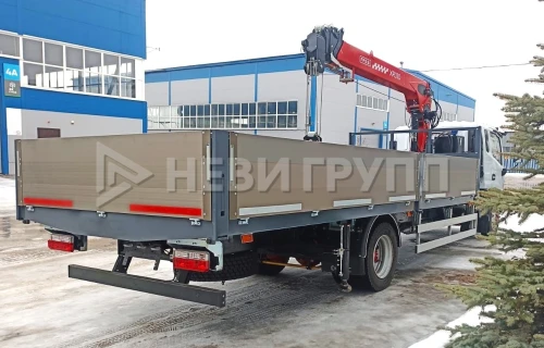 Dongfeng C120L с КМУ FASSI XR315