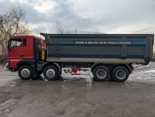 Самосвал SITRAK 8x4 24 диаметр колес