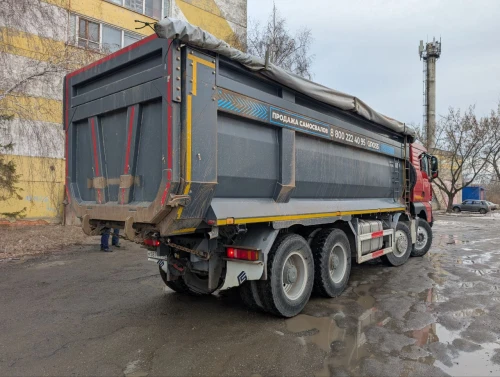 Самосвал SITRAK 8x4 24 диаметр колес
