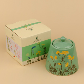 Сахарница "Color of Spring", 180 мл,зеленая