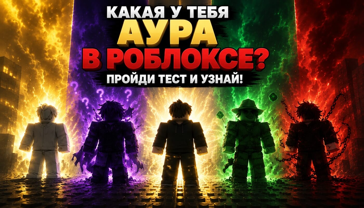 Какой у тебя Roblox Aura?