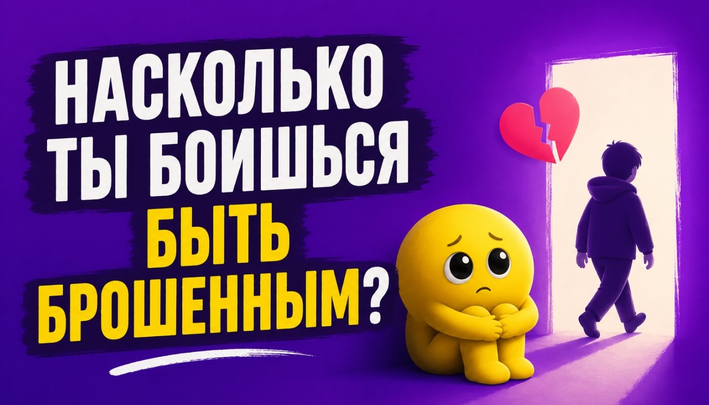 Насколько ты боишься быть брошенным?