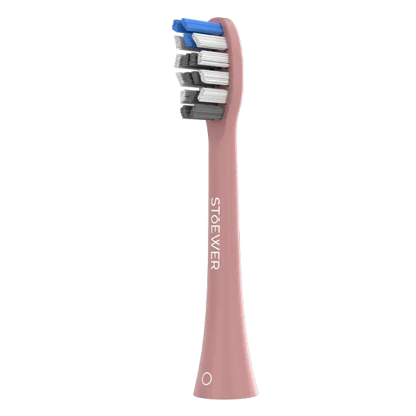Насадки классические для электрической зубной щетки Stoewer SoniBrush M5, 4 шт. (Pink) - изображение 2