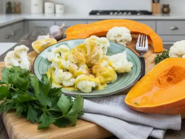 Цветная капуста в соусе