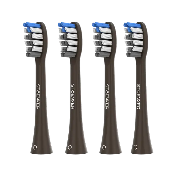 Насадки классические для электрической зубной щетки Stoewer SoniBrush M5, 4 шт. (Brown)