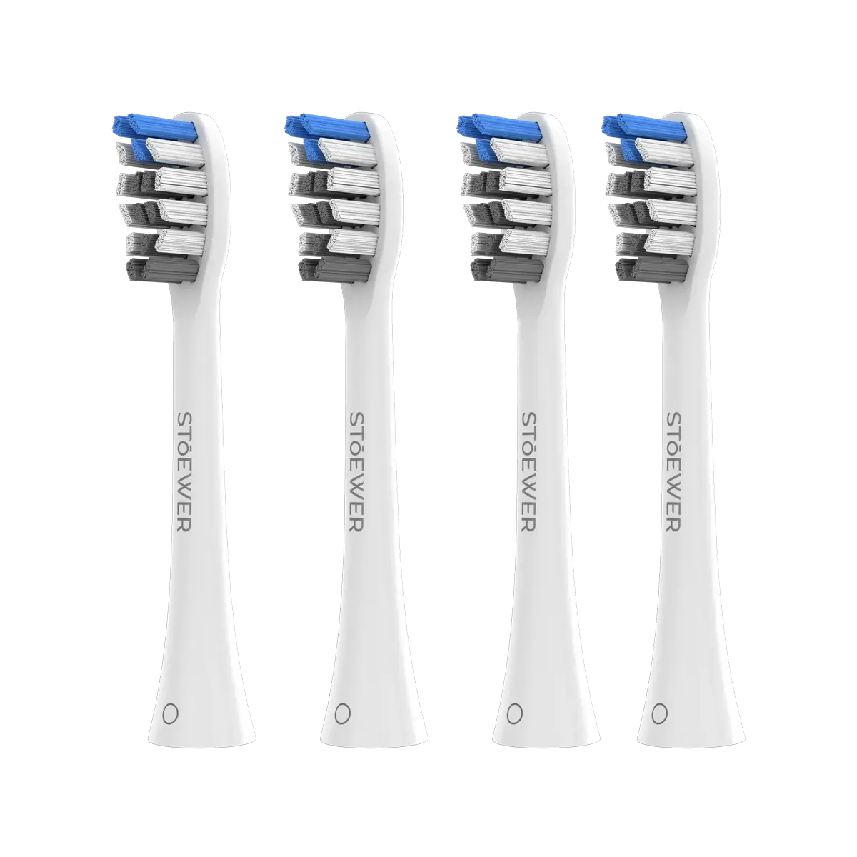 Насадки классические для электрической зубной щетки Stoewer SoniBrush M5, 4 шт. (White)