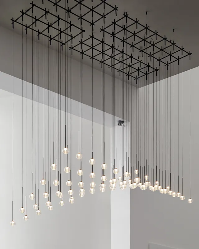 Algorithm Grid pendant lamp Vibia — фото 1