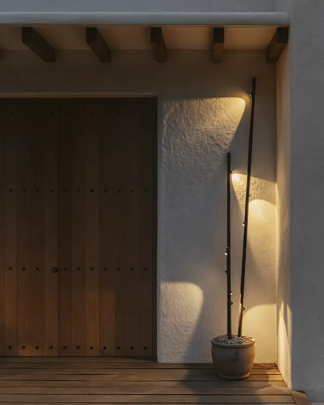 Bamboo floor lamp Vibia — фото 2