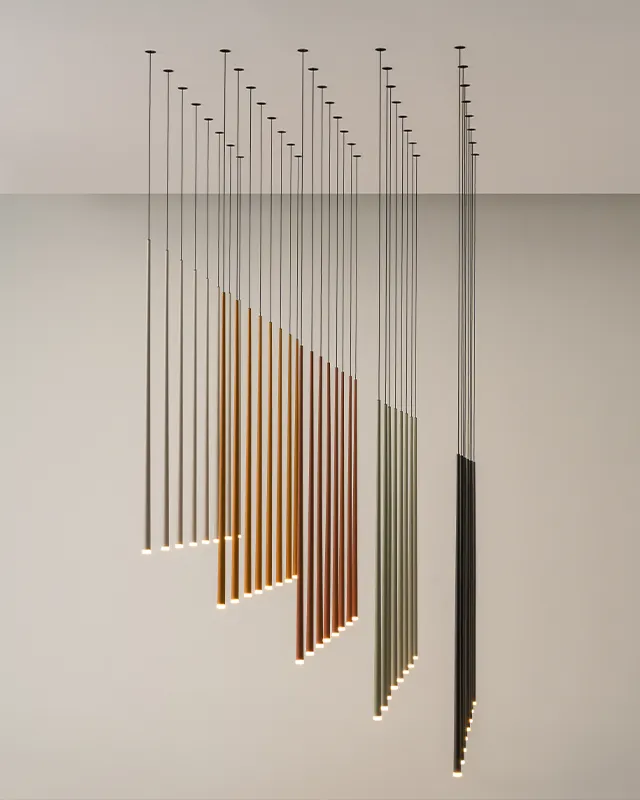 Slim pendant lamp Vibia — фото 1