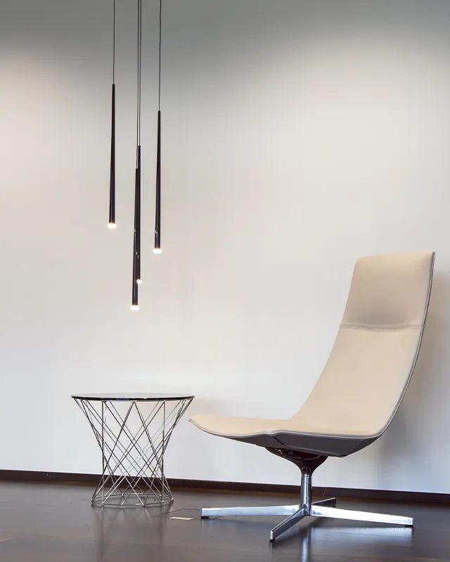 Slim pendant lamp Vibia — фото 2