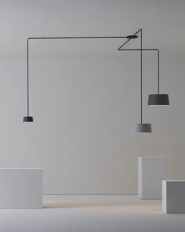Tube pendant lamp Vibia — фото 2