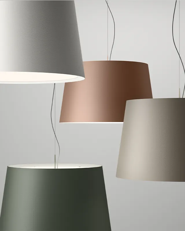 Warm pendant lamp Vibia — фото 2